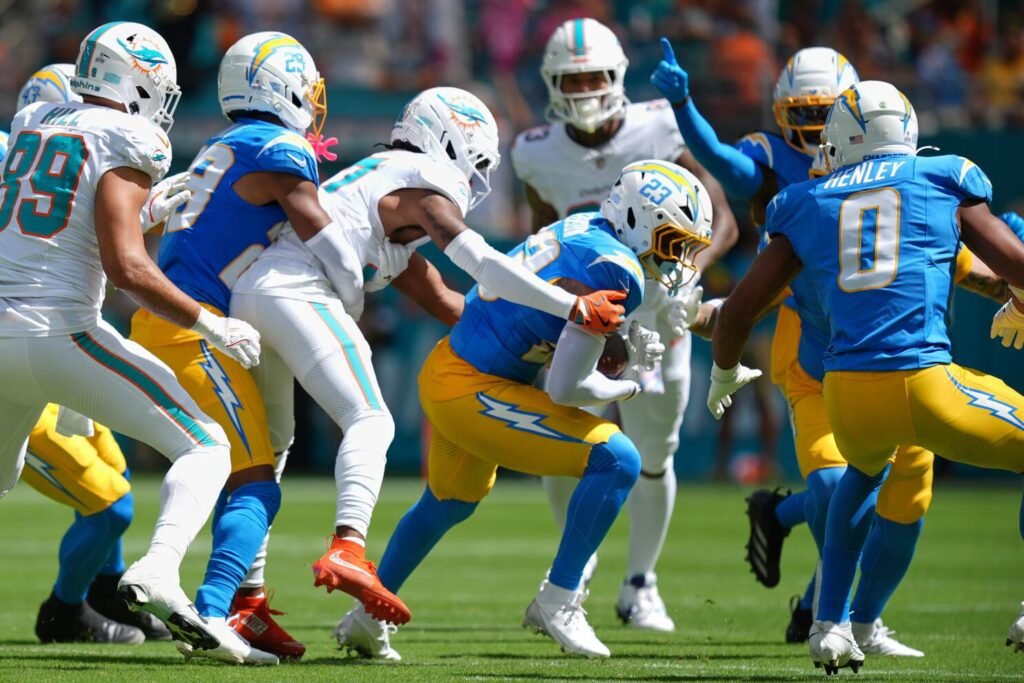 Chargers vs Miami Dolphins Match Player Stats Chargers vs Miami Dolphins Match Player Stats