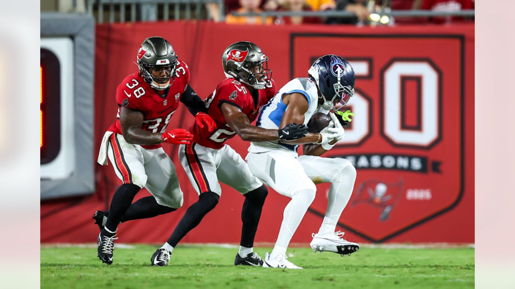 Tennessee Titans vs Tampa Bay Buccaneers Match Player Stats