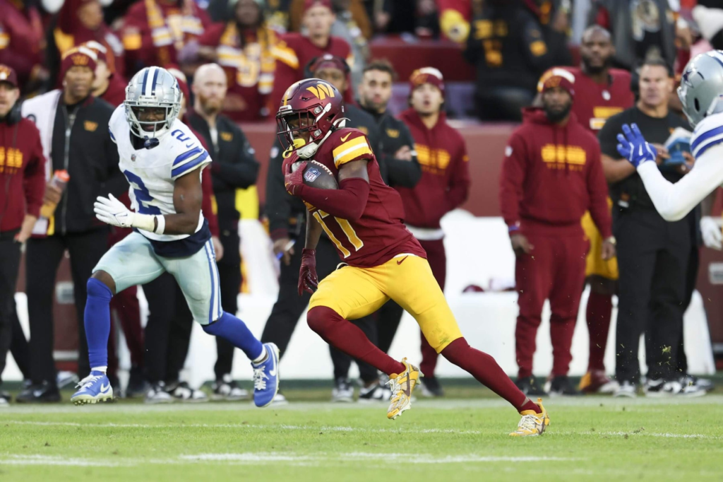 dallas cowboys vs washington commanders match player stats