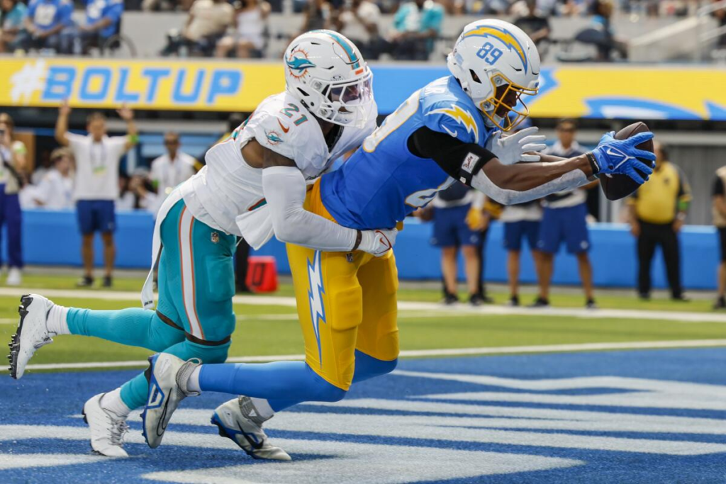 Chargers vs Miami Dolphins Match Player Stats